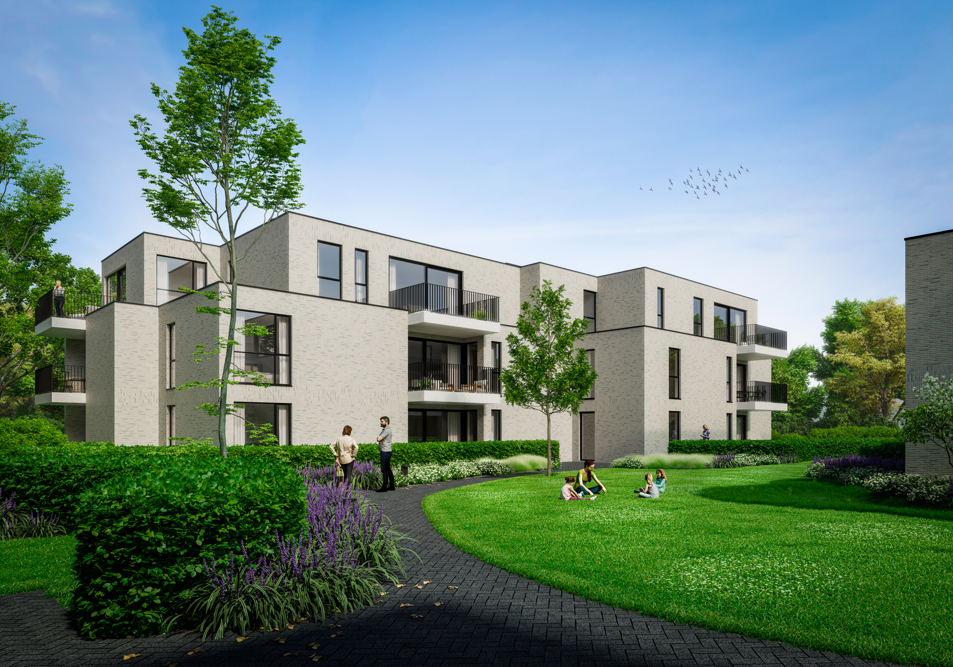 Ravels, bloemenhof, project, parkdomein, appartementen, te koop, vastgoed, investering, vansweevelt