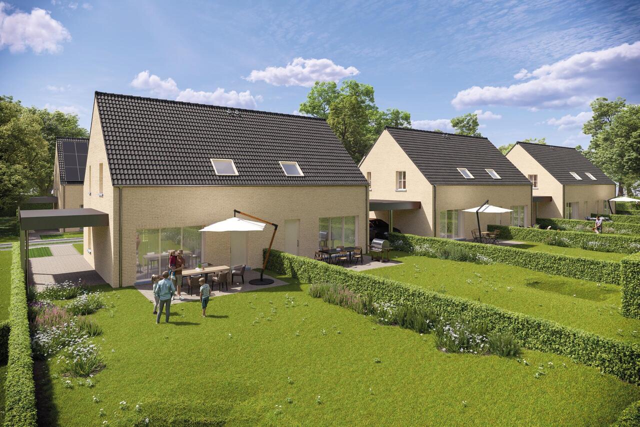 Nieuwbouwproject Vindeling, Wechelderzande, Tuin