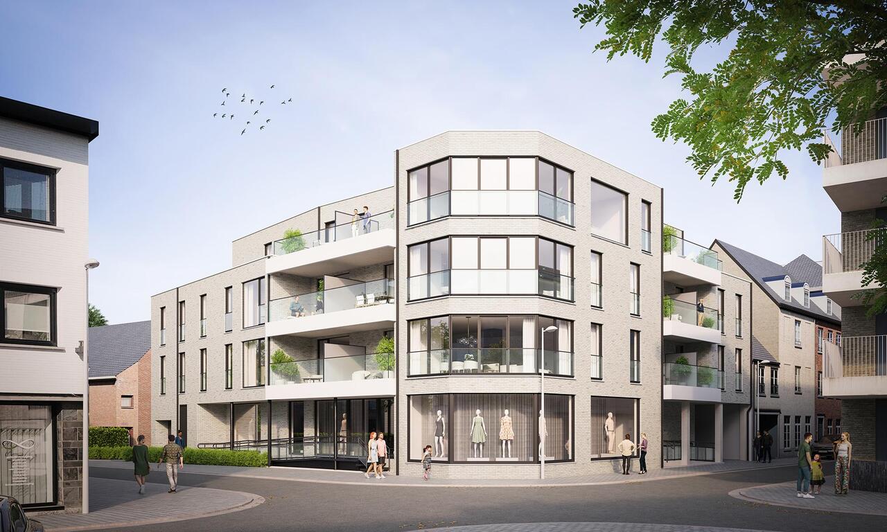 Project Bastion, Mol, Gevel, Handelsruimte