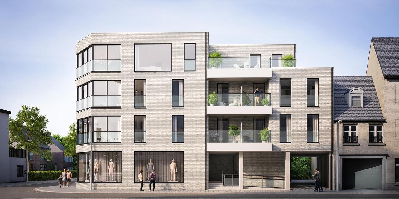 Nieuwbouwproject Bastion Mol, Zijaanzicht