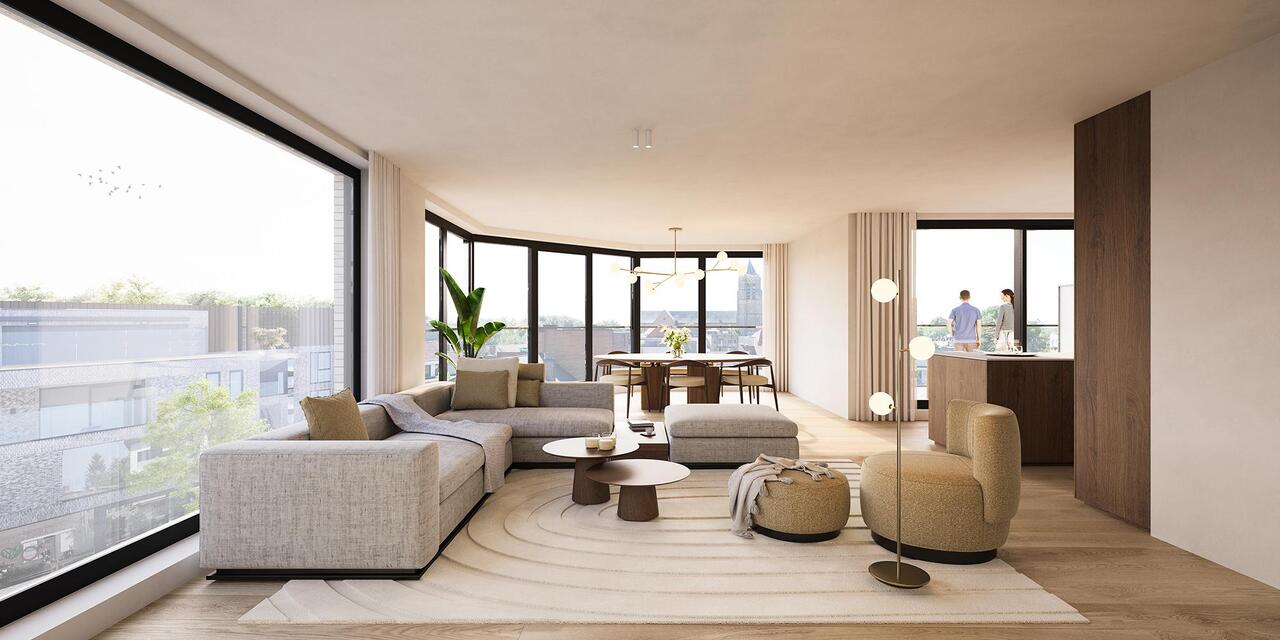 Nieuwbouwproject Bastion, Mol, Penthouse, Interieur