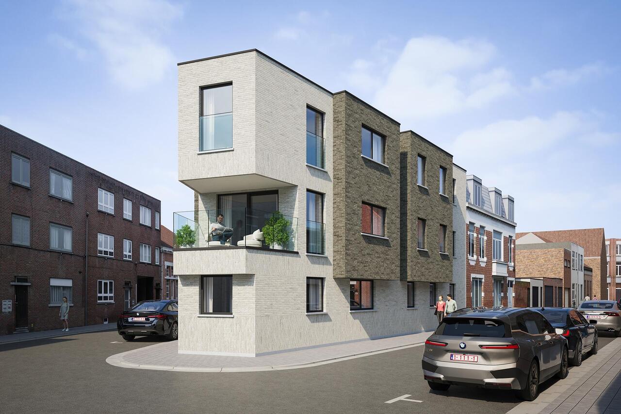 Visualisatie van project Hoekzicht in Turnhout