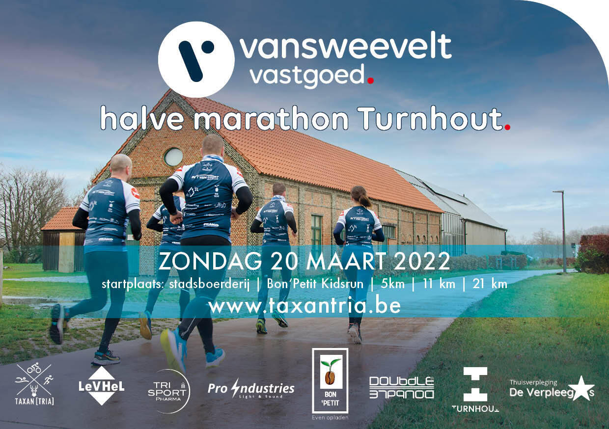Vansweevelt Vastgoed hoofdsponsor Halve Marathon Turnhout Vansweevelt