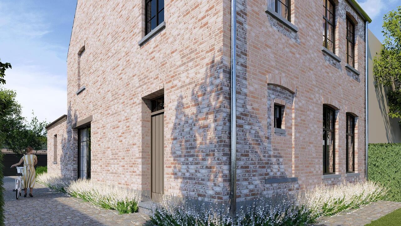 Nieuwbouwproject Kathovestraat 14, 2260 Westerlo, zijkant woning