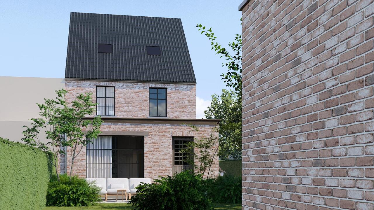 Nieuwbouwproject Kathovestraat 14, 2260 Westerlo, achterkantwoning