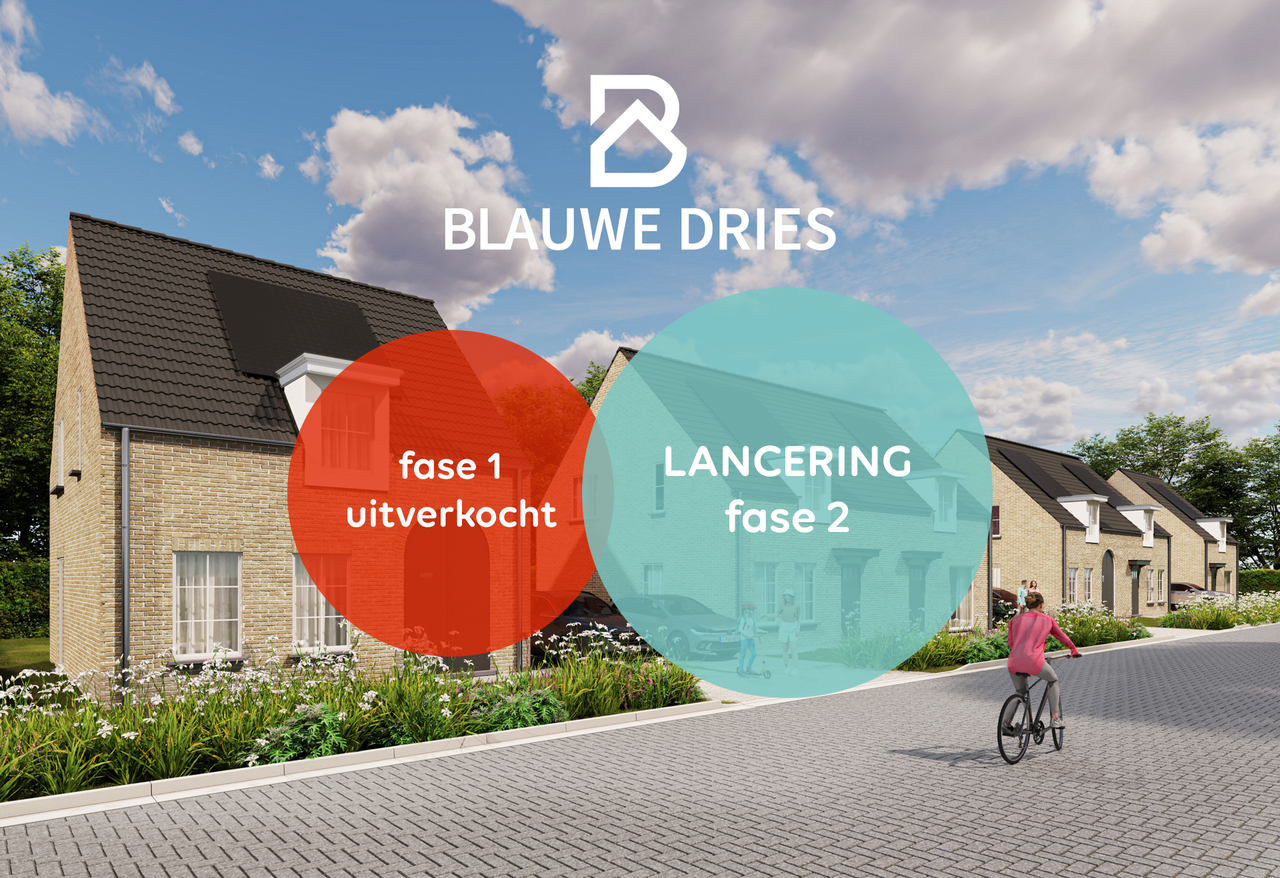 nieuwbouwproject blauwe dries in merksplas