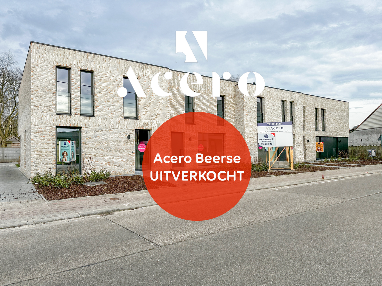nieuwbouwproject acero in Beerse uitverkocht
