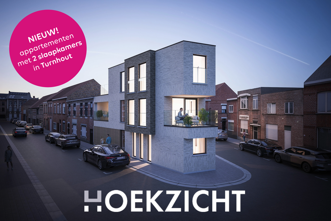 Visualisatie van project Hoekzicht avond 