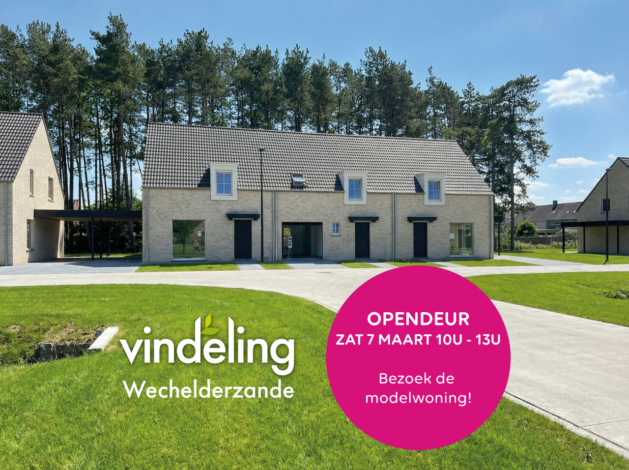 nieuwbouw huizen Wechelderzande