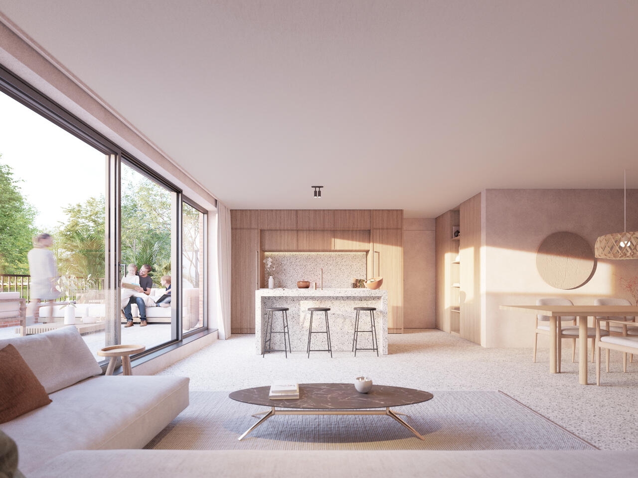 Interieur Jamalie Nieuwbouwproject in Olen in de Stationsstraat