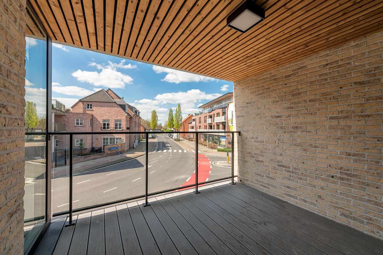 vooraanzicht nieuwbouwproject Spetser Merksplas