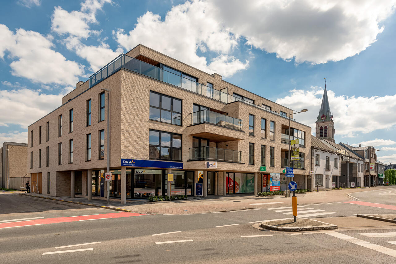 vooraanzicht nieuwbouwproject Spetser Merksplas