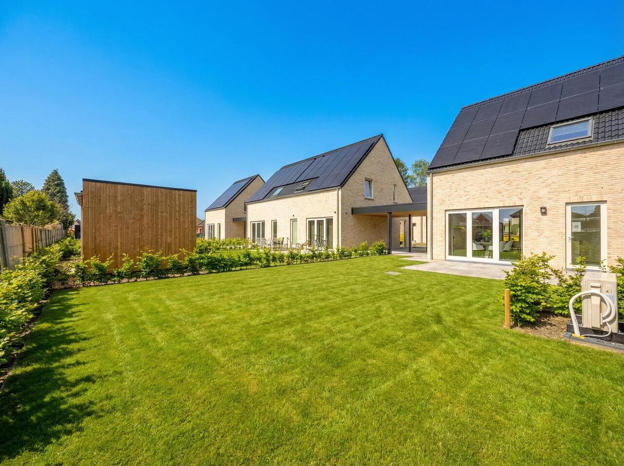 Nieuwbouwproject Vindeling, Wechelderzande, Tuin