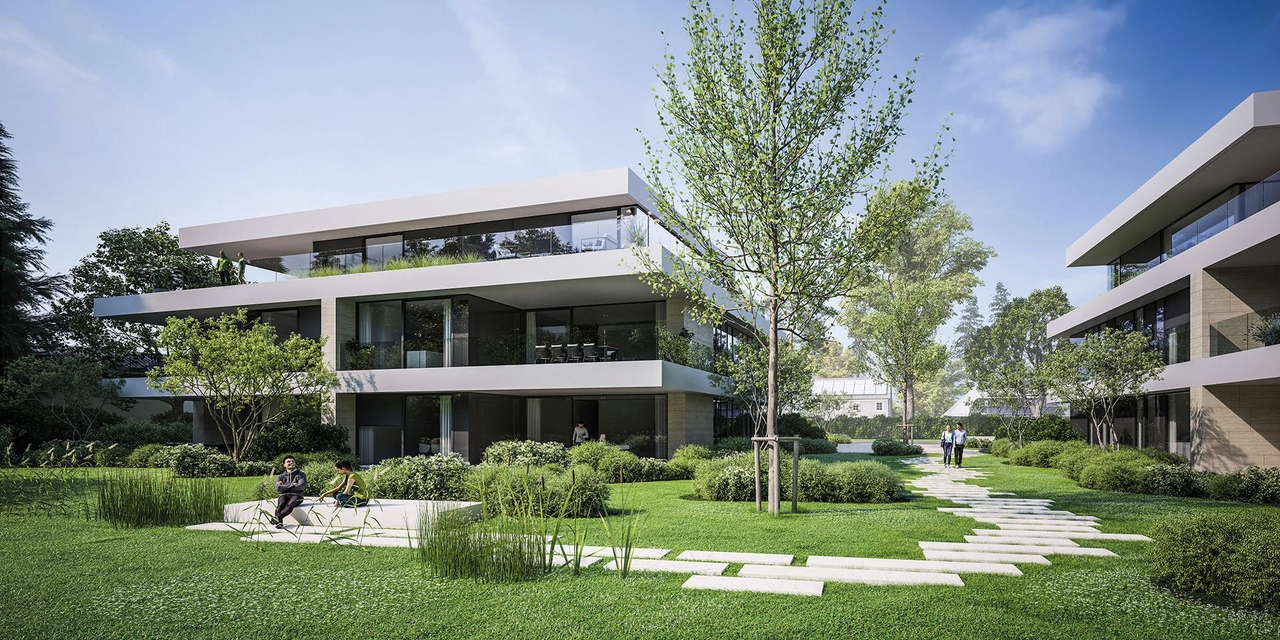 Botanic, Oud-Turnhout, achteraanzicht, terrassen