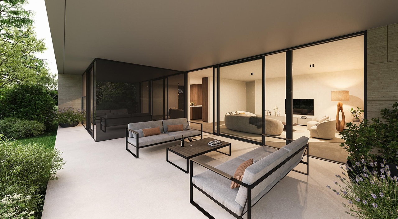 Nieuwbouwproject Botanic, Parklaan, Terras, Oud-Turnhout