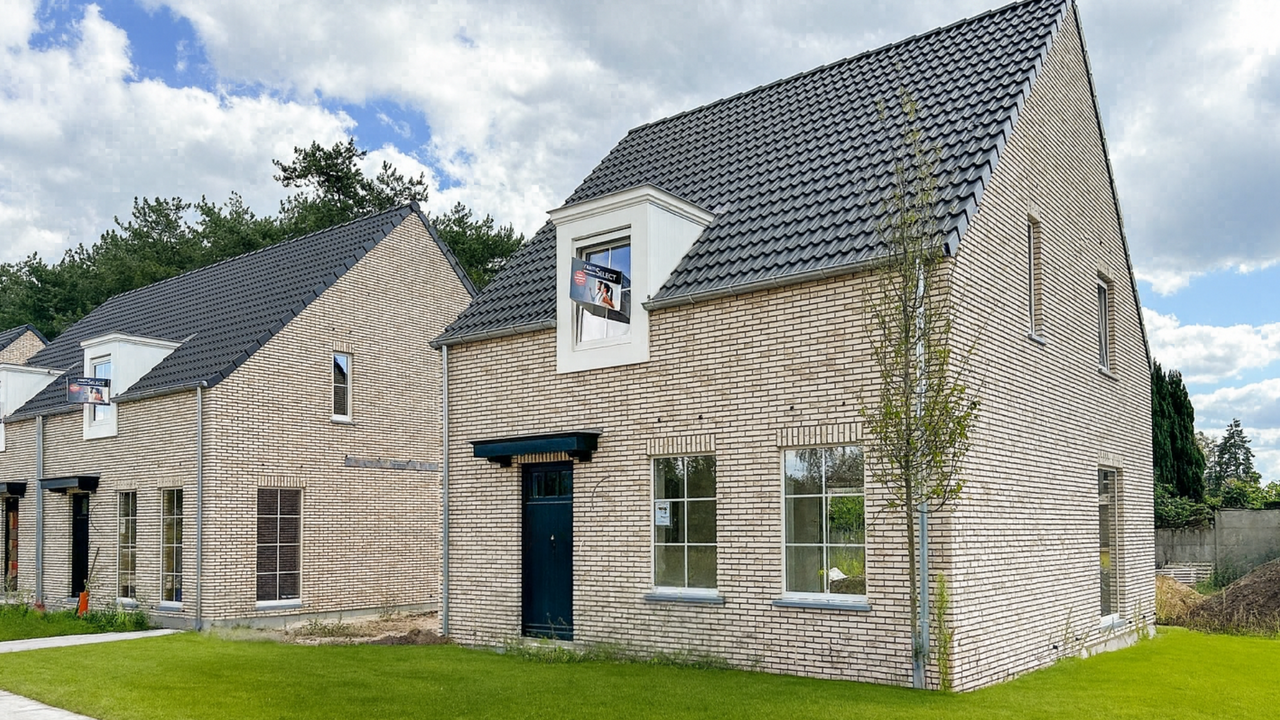 Nieuwbouwproject Vindeling Wechelderzande, inpandige garage, carport