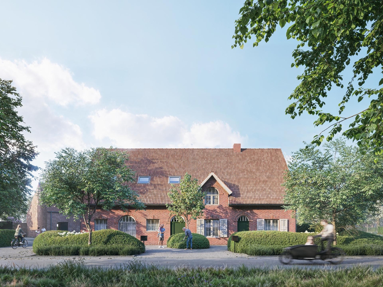 Nieuwbouwproject Middelstede Rijkevorsel, casco