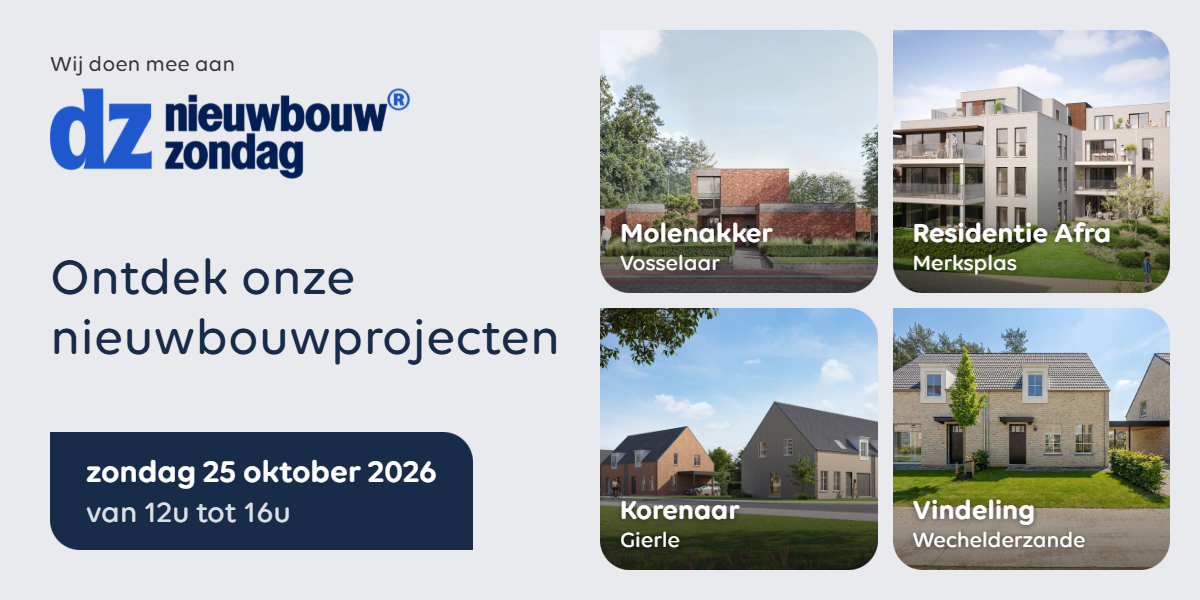 vansweevelt, nieuwbouwzondag, vastgoed, nieuwbouw, investeren, kopen, verkopen