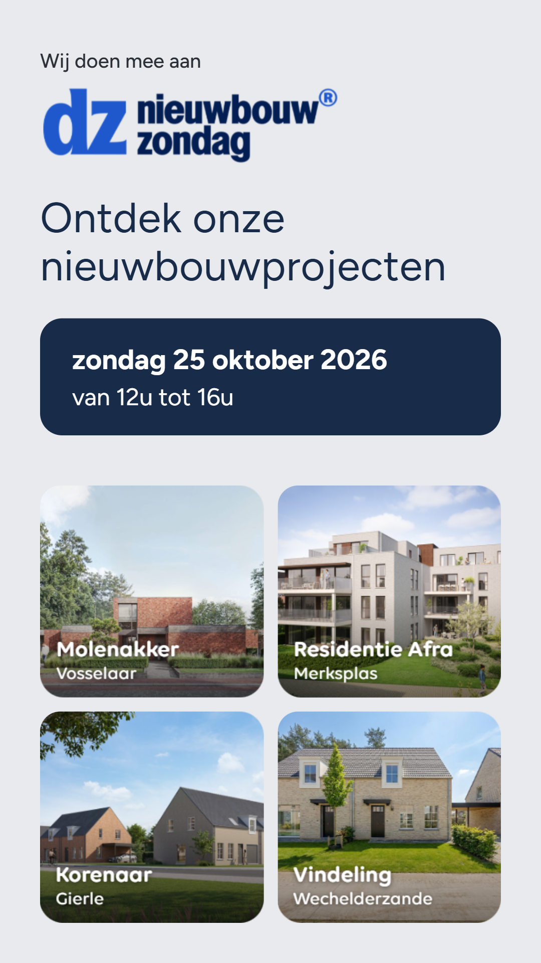 vansweevelt, nieuwbouwzondag, vastgoed, nieuwbouw, investeren, kopen, verkopen