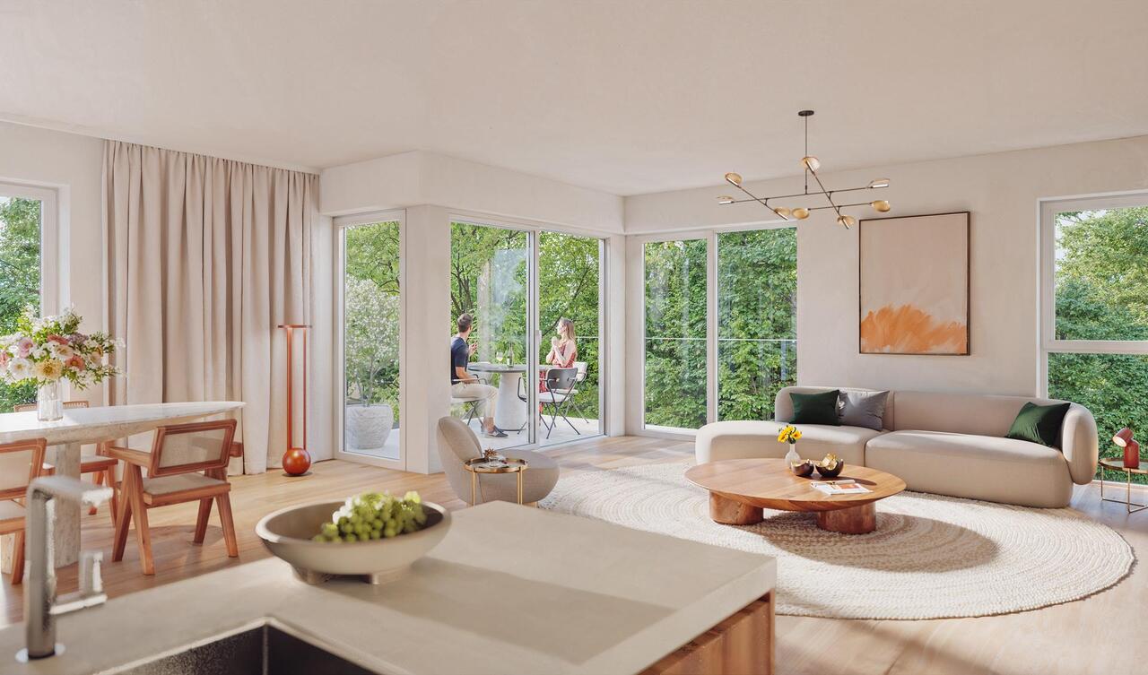 modern project, parket, Parkdomein Groene Poort Beerse