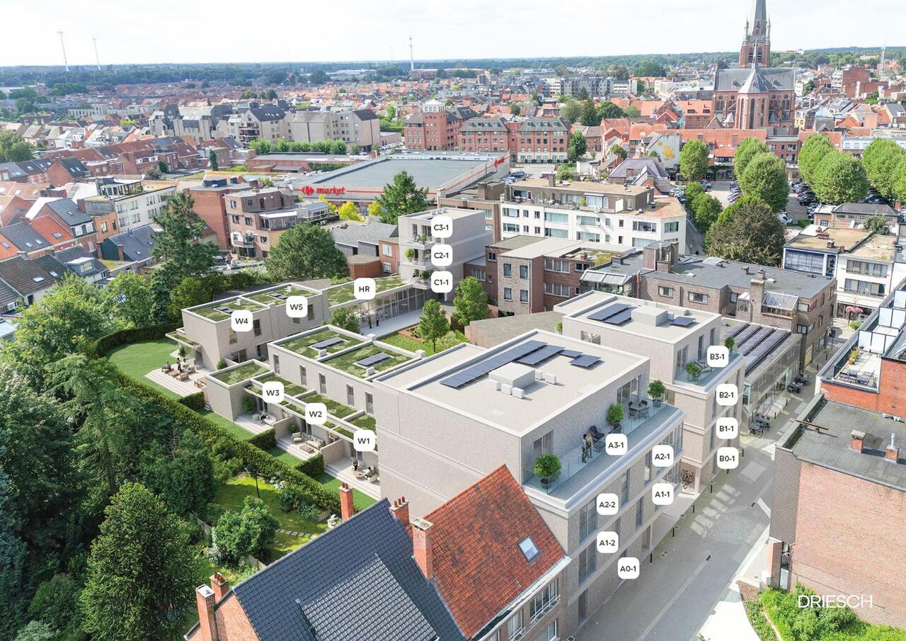 Nieuwbouwproject Driesch,appartementen Driezenstraat