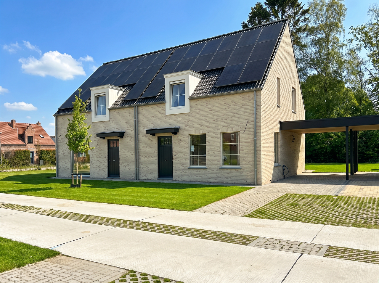 Nieuwbouwproject Vindeling , Kerkepad Wechelderzande