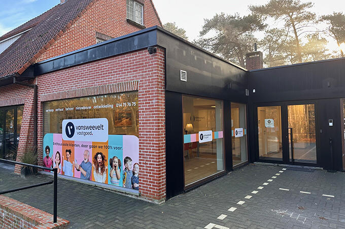 Kantoor Vansweevelt Vastgoed in Kasteree