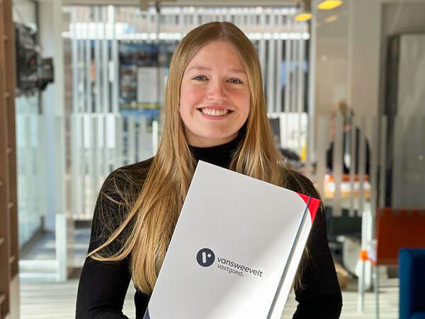 Ellen Diels stagiaire vastgoed Thomas More Vansweevelt Vastgoed