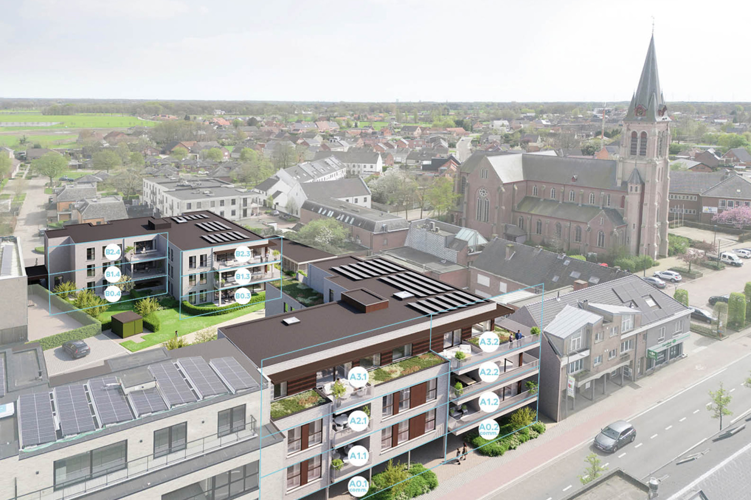 te koop appartement merksplas kerkstraat a2 1 7637330