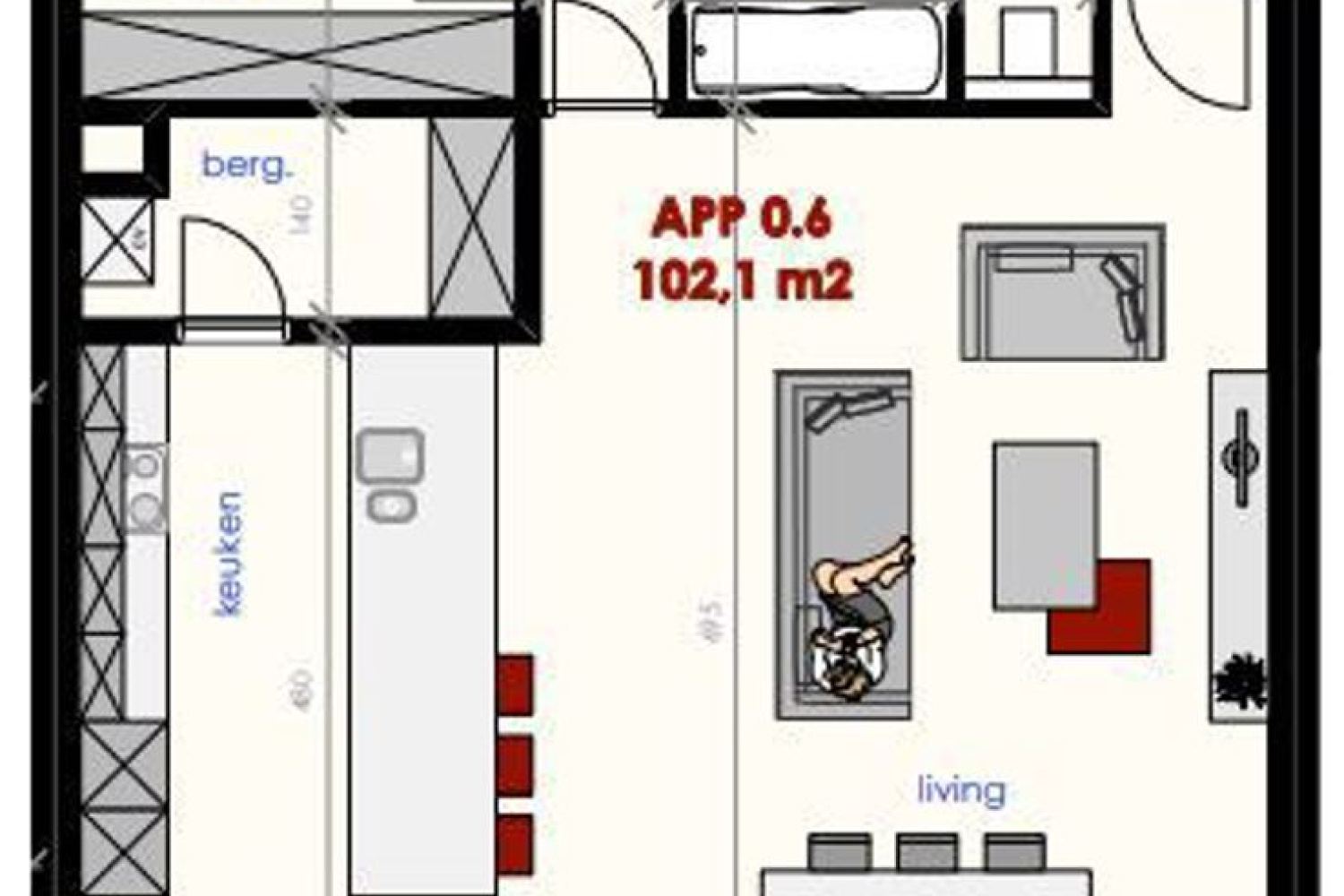 te huur appartement grobbendonk troon 2 4